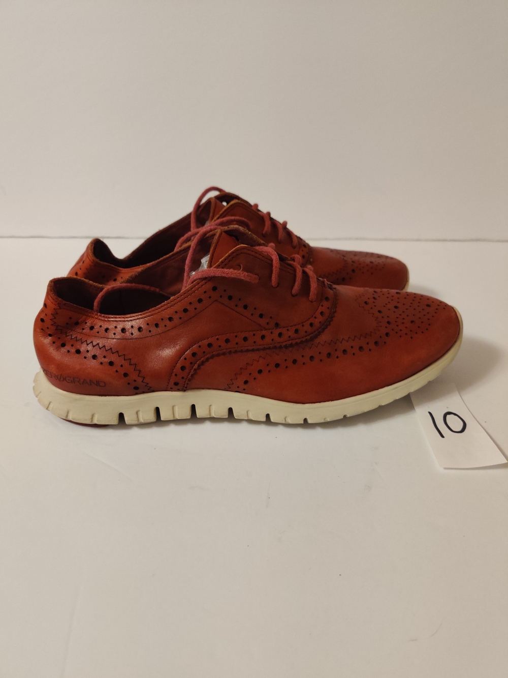 Cole Haan ZeroGrand Wingtip Oxford Brown US 7.6